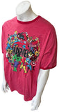 Disney Men's Marvel Classic Avengers Graphic Red Short Sleeve Shirt Size 3XL