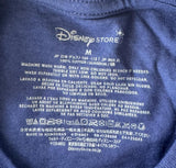 Disney Men's Faces Of Mickey Mouse Blue Short Sleeve Shirt Size Medium