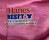 Hanes Girls Disney Princesses Pink Short Sleeve Shirt Size X-Small