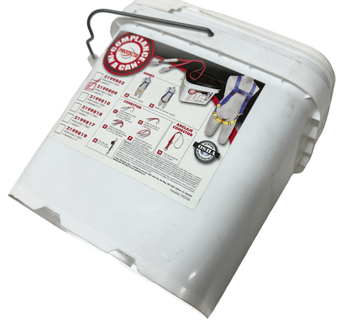 Protecta 2199809 Roofer Fall Protection Kit w/ P50 Harness & 6ft Lanyard