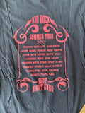 Next Level Women's Kid Rock Best Night Ever Summer Tour 2013 Black Shirt Size L