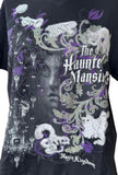 Disney Parks Women's The Haunted Mansion Magic Kingdom Black Shirt Size Medium