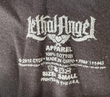 Lethal Angel Women's Lethal Angel Brass Knuckle Graphic Black Tank Top Size S