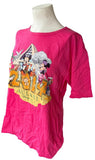 Disney Women's Aulani Disney Resort And Spa 2014 Graphic Pink Shirt Size Medium