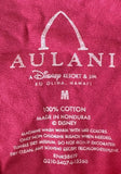 Disney Women's Aulani Disney Resort And Spa 2014 Graphic Pink Shirt Size Medium