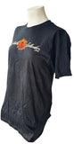 American Apparel Women's Lisbeth Salander Black Short Sleeve Shirt Size Small