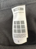 American Apparel Women's Lisbeth Salander Black Short Sleeve Shirt Size Small