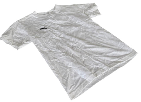 Puma Cat Logo White Short Sleeve Shirt Size Youth Small