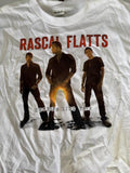 Alstyle Boys Rascal Flatts Nothing Like This 2011 Tour White Shirt Size Medium
