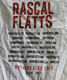 Alstyle Boys Rascal Flatts Nothing Like This 2011 Tour White Shirt Size Medium