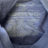 Disney Girls Cinderella Once A Princess Always a Princess Navy Shirt Size Small