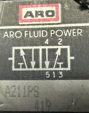 ARO A211PS Pilot Air Control Valve 4-Way 2-Position 1/8" NPT 50 PSI