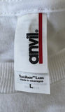 Anvil Men's LMFAO Sexy And I Know It White Short Sleeve Shirt Size Large