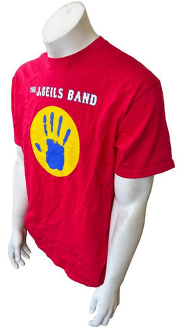Anvil Men's J. Geils Band Ain't Nothin' But A House Party 2010 Red Shirt Size L