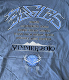 Gildan Men's Eagles Summer Tour 2010 Graphic Blue Short Sleeve Shirt Size XL
