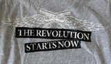 Anvil Men's Miranda Lambert The Revolution Starts Now Gray Shirt Size Small