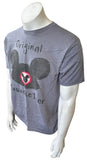 Disney Men's Mickey Mouse Original Mouseketeer Gray Shirt Size Medium