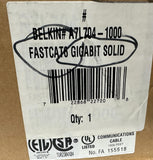 Belkin A7L704-1000 CAT6 Solid Bulk Cable 23 AWG 4-Pair Gray 910 ft