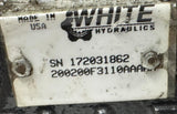 White Hydraulics 200200F3110AAAAA Roller Stator Hydraulic Motor 1" Keyed Shaft