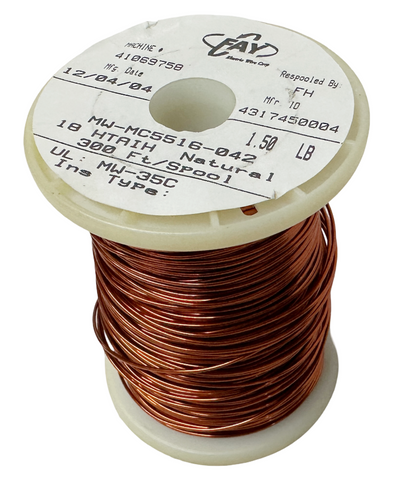 Fay MW-MC5516-042 Magnet Enameled Copper Wire 18 AWG Natural 272 FT