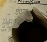Belden 8075 Magnet Enameled Copper Wire 18 AWG Polyester/Amide‑Imide 199ft Spool