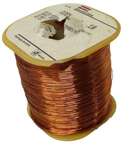Belden 8081 Magnet Wire 30 AWG Copper Poly-Thermaleze Insulated 3140 Ft Spool