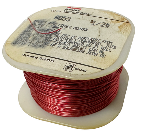 Belden 8053 Magnet Wire 26 AWG Copper PUR/Nylon Insulated 645 Ft Spool