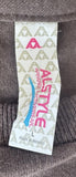 Alstyle Women's These Boots Are Made For Riding Graphic Brown Shirt Size Large