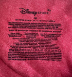 Disney Women's Minnie Mouse & Mickey Mouse Graphic Red Shirt Size Medium