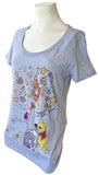 Disney Women's Winnie The Pooh That's What I Call A Friendly Day Shirt Size M