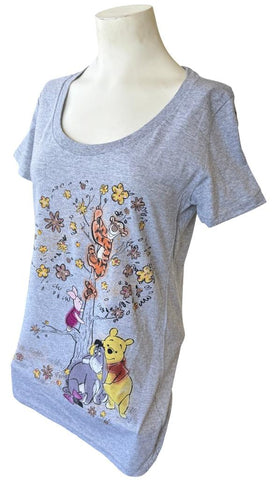 Disney Women's Winnie The Pooh That's What I Call A Friendly Day Shirt Size M