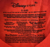 Disney Boys Mickey Mouse Donald Goofy All Mixed Up Red Short Sleeve Shirt Size S