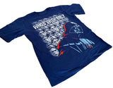 Disney Boys Star Wars Who's With Me Blue Short Sleeve Shirt Size Medium