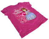 Disney Girls Princess Sofia The First A Smile Is The Best Accessory Shirt Size M