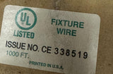 Honeywell 2C18(1)TFN BLK/BLU 3702BB Fixture Wire Black Blue 600V 1000Ft 443702BB