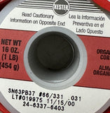 Kester 24-6337-6403 Leaded Wire Solder 0.031" Water-Soluble 20 AWG 1 lb