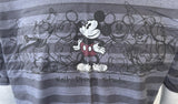 Disney Men's Mickey Mouse Walt Disney Studios Graphic Striped Shirt Size Medium
