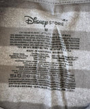 Disney Men's Mickey Mouse Walt Disney Studios Graphic Striped Shirt Size Medium