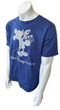 Disney Men's Mickey Mouse Walt Disney Studios Graphic Blue Shirt Size Medium