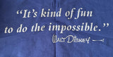Disney Men's Mickey Mouse Walt Disney Studios Graphic Blue Shirt Size Medium