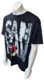 Disney Men's Mickey Mouse San Francisco Graphic Black Short Sleeve Shirt Size XL