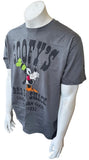 Disne Men's Goofy's Bar-B-Q Shack Garsh Darn Good Since 1932 Gray Shirt Size L