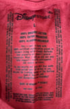 Disney Men's Classic Mickey Mouse Since 1928 Red Short Sleeve Shirt Size Large