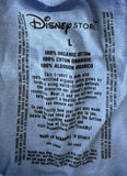 Disney Men's Classic Mickey Mouse Model No. 1 Blue Short Sleeve Shirt Size Large