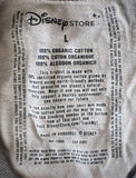 Disney Men's Star Wars Character Graphic Gray Short Sleeve Shirt Size Large