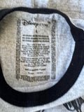 Disney Men's Mickey Mouse Donald Duck Goofy Through The Years Gray Shirt Size L