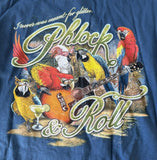 Margaritaville Men's Grand Turk B.W.J. Phlock & Roll Graphic Shirt Size XXL