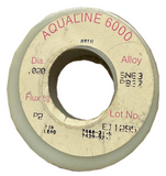 Alpha Metals Aqualine 6000 Wire Solder Water-Soluble Flux P2 0.020" Diameter