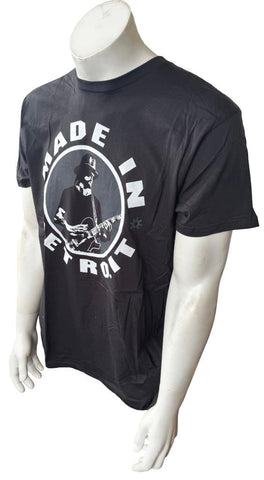 Hanes Men's Kid Rock Made In Detroit Tour 2011 Graphic Black Shirt Size Large