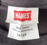 Hanes Men's Kid Rock Made In Detroit Tour 2011 Graphic Black Shirt Size Large